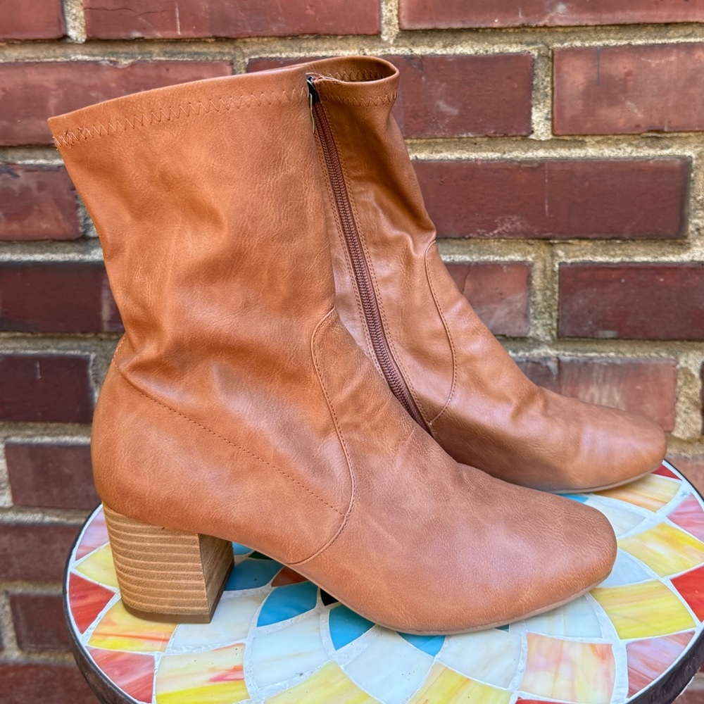 Silent D Brown Leather Boots